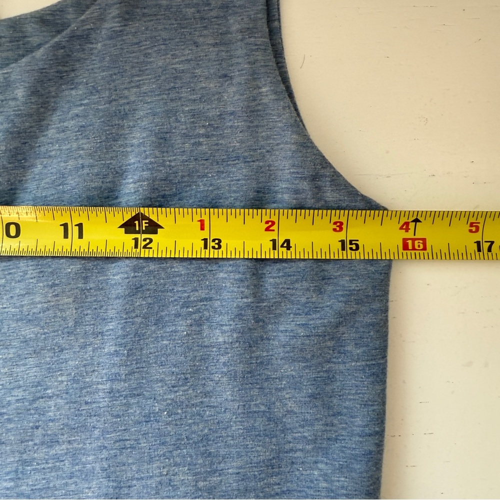 Peruvian Connection S Blue Double Layer Bodycon T… - image 7